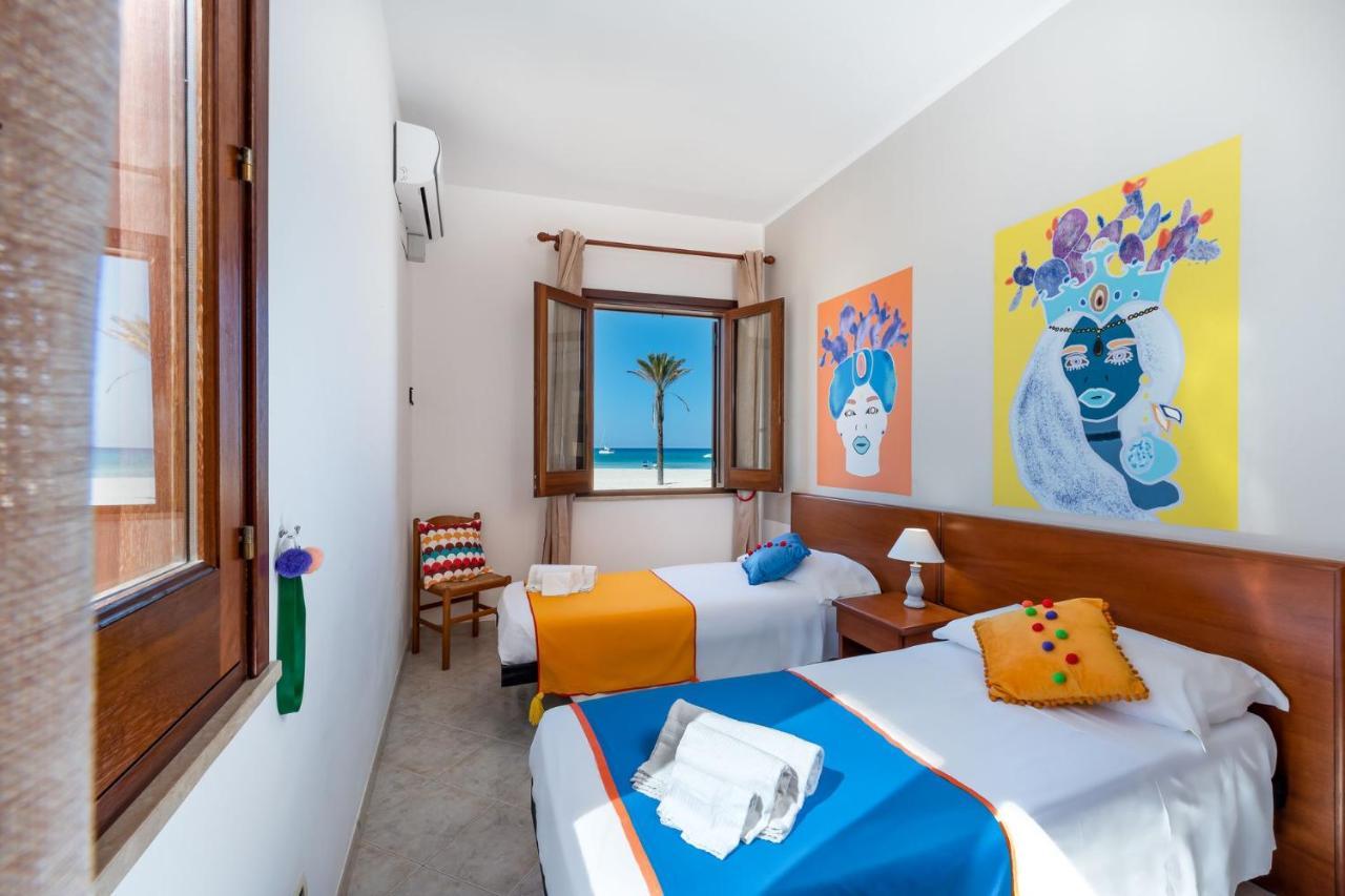 I Tre Golfi Beach Apartments San Vito Lo Capo Luaran gambar