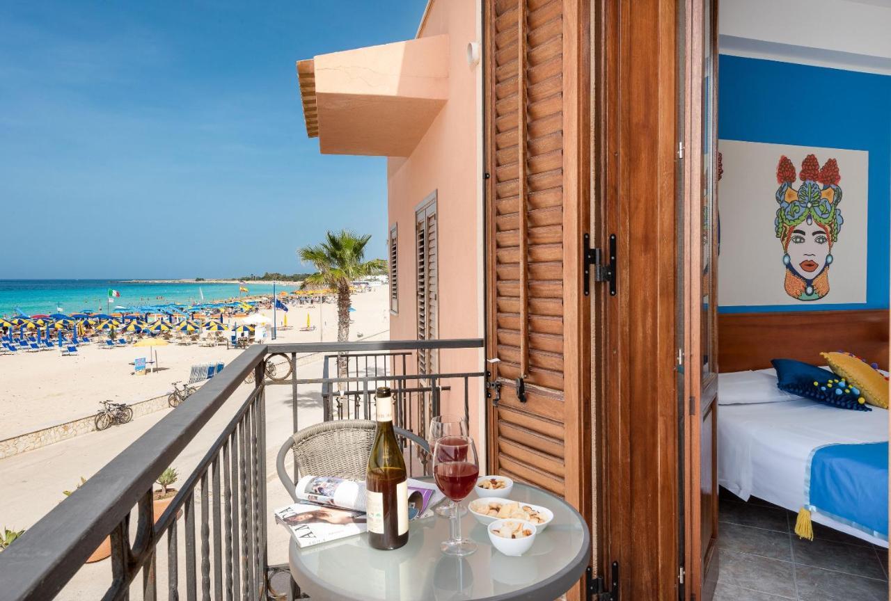 I Tre Golfi Beach Apartments San Vito Lo Capo Luaran gambar